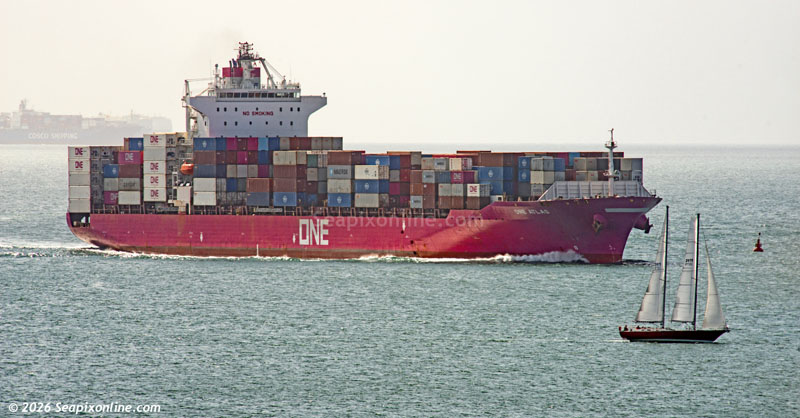 One Atlas, CSCL New York, Seaspan New York 9290115 ID 14673